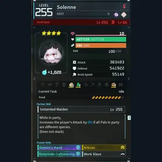 Palworld: Modded Solenne godroll (worker) pal Pals | Pal World | Pals