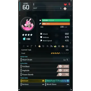 lovander godroll (worker) pal palworld