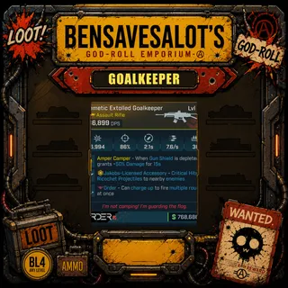 Bensavesalot Storefront - Goalkeeper | Any Level