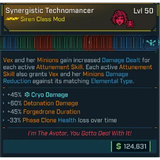 borderlands 4 modded class mod (VEX) all skills (adjustable level)