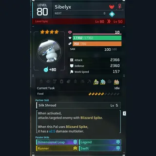 Max Legit Sibelyx god-roll (glider/transport/full-speed mount)