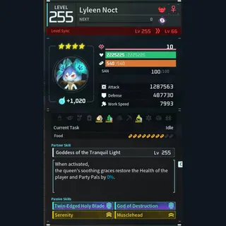Palworld: Modded Lyleen godroll (attacker) pal Pals | Pal World | Pals