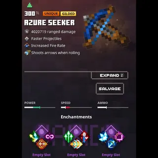 minecraft dungeons:  azure seeker