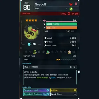 Max Legit Needoll god-roll (worker)