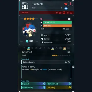 Max Legit Turtacle god-roll (legit attacker)