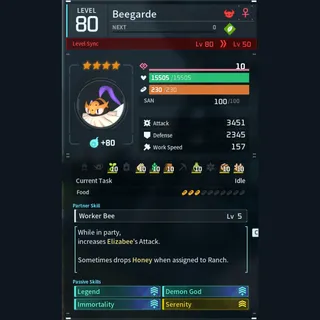 Max Legit Beegarde god-roll (legit attacker)