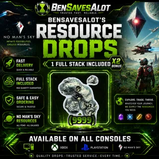 No Man's Sky: Platinum(9999) Resource Drop | NMS | No Mans Sky