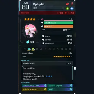 Max Legit Ophydia god-roll (mount)