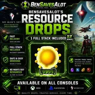 No Man's Sky: Uranium(9999) Resource Drop | NMS | No Mans Sky