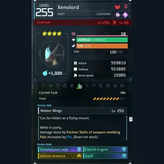 Palworld: Modded Xenolord godroll (mount) pal Pals | Pal World | Pals