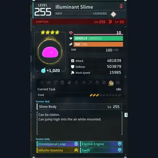 Modded Illuminant Slime god-roll (mount)