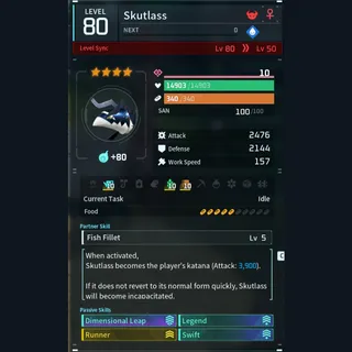 Max Legit Skutlass god-roll (glider/transport/full-speed mount)