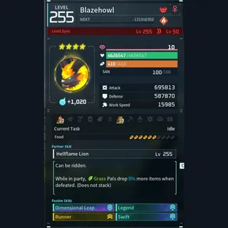 Modded Blazehowl god-roll (glider/transport/full-speed mount)