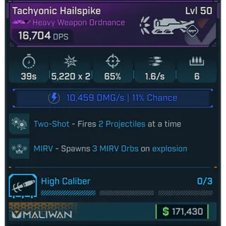 GROLL unobtainable hailspike (shock)
