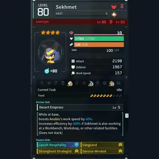 Max Legit Sekhmet god-roll (booster)