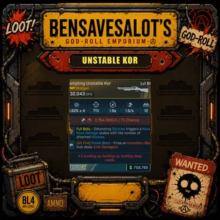 Bensavesalot Storefront - Unstable Kor | Any Level