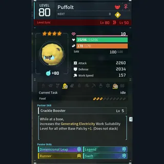 Max Legit Puffolt god-roll (glider/transport/full-speed mount)