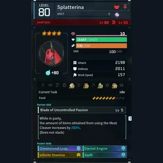 Max Legit Splatterina god-roll (mount)