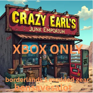 borderlands 1 XBOX Modded Lvl 69 Gear bundle