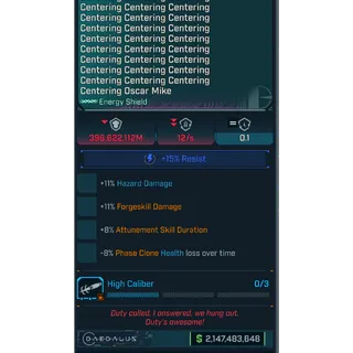 modded pearlescent shield level 1 ultimate shield (every effect and perk) (v2)