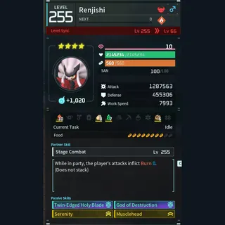 Palworld: Modded Renjishi godroll (attacker) pal Pals | Pal World | Pals
