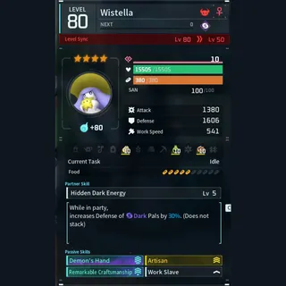 Max Legit Wistella god-roll (worker)