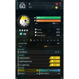 jolthog godroll (worker) pal palworld