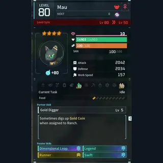 Max Legit Mau god-roll (glider/transport/full-speed mount)
