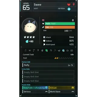 swee(worker)(god-roll) Palworld