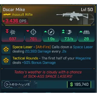 GROLL oscar mike(space-laser)