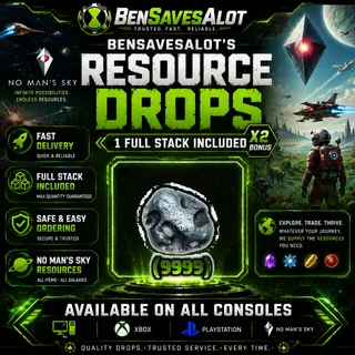 No Man's Sky: Silver(9999) Resource Drop | NMS | No Mans Sky