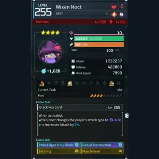 Palworld: Modded Wixen godroll (attacker) pal Pals | Pal World | Pals
