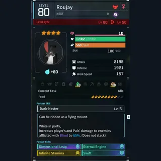 Max Legit Roujay god-roll (mount)