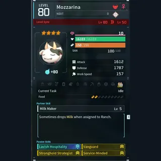 Max Legit Mozzarina god-roll (booster)