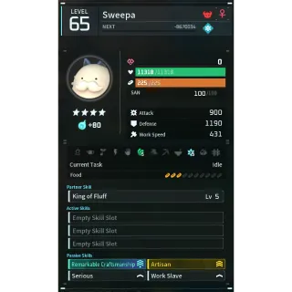 Palworld: sweepa (worker)(god-roll) Pals | Pal World | Pals