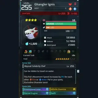 Palworld: Modded Ghangler godroll (mount) pal Pals | Pal World | Pals