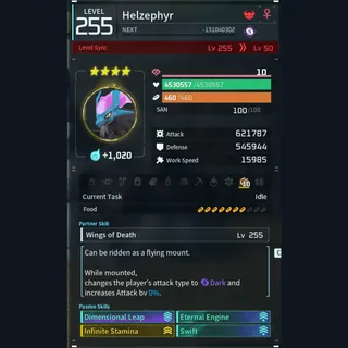 Modded Helzephyr god-roll (mount)