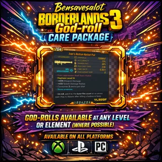 Bensavesalot God-Roll Gear drop (Redeye Rocket Pod)