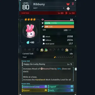 Max Legit Ribbuny god-roll (glider/transport/full-speed mount)