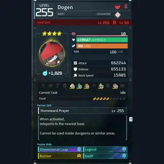 Modded Dogen god-roll (glider/transport/full-speed mount)