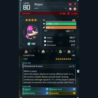 Max Legit Majex god-roll (legit attacker)