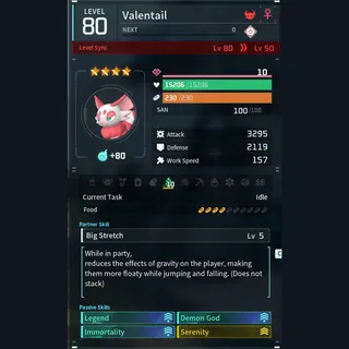 Max Legit Valentail god-roll (legit attacker)