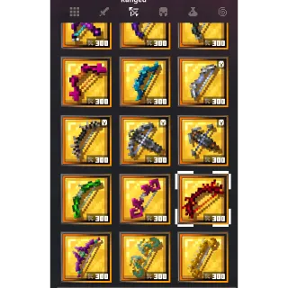Minecraft Dungeons: BOW bundle 42 bows