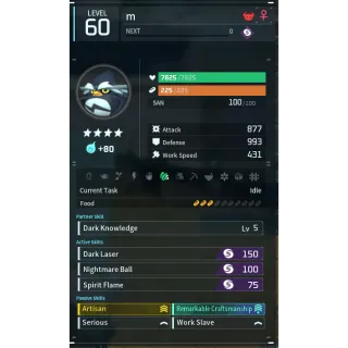 Hoocrates  godroll (worker) pal palworld