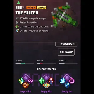 minecraft dungeons:  the slicer