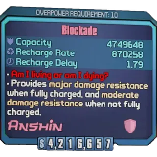 borderlands 2: Blockade (Xbox/PC) (adjustable level)
