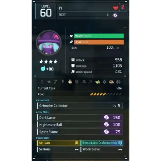 katress godroll (worker) pal palworld