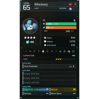 Palworld: nitemary godroll (worker) pal Pals | Pal World | Pals