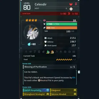 Max Legit Celesdir god-roll (booster)