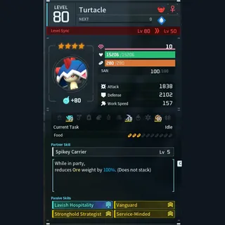 Max Legit Turtacle god-roll (booster)